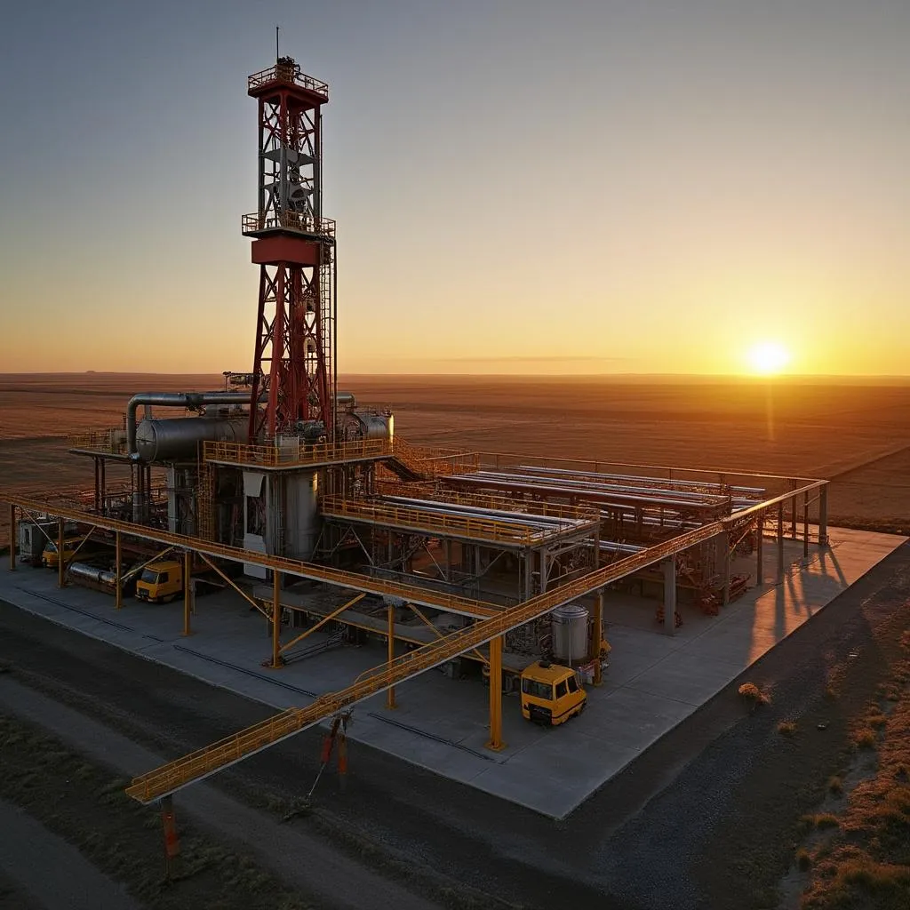 Plataforma petrolera